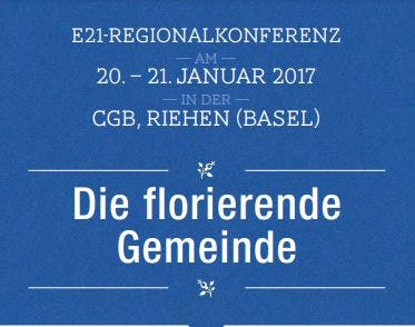 Regionalkonferenz Schweiz 2017