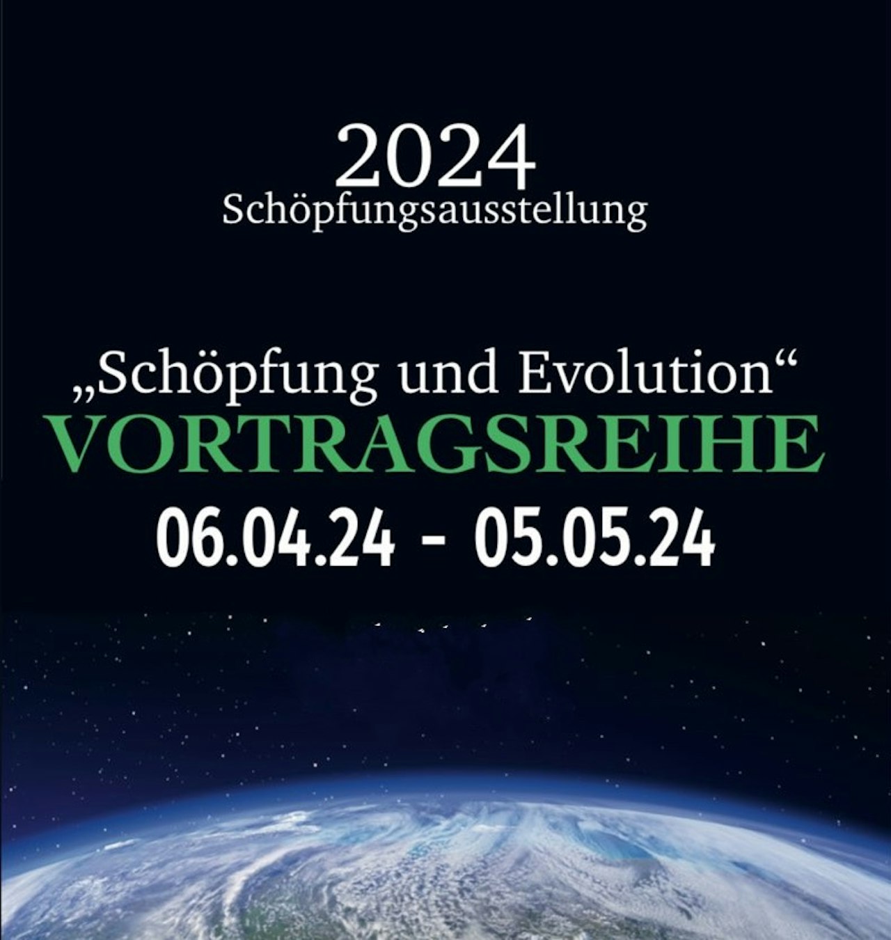 Vortragsreihe Schöpfung und Evolution 2024